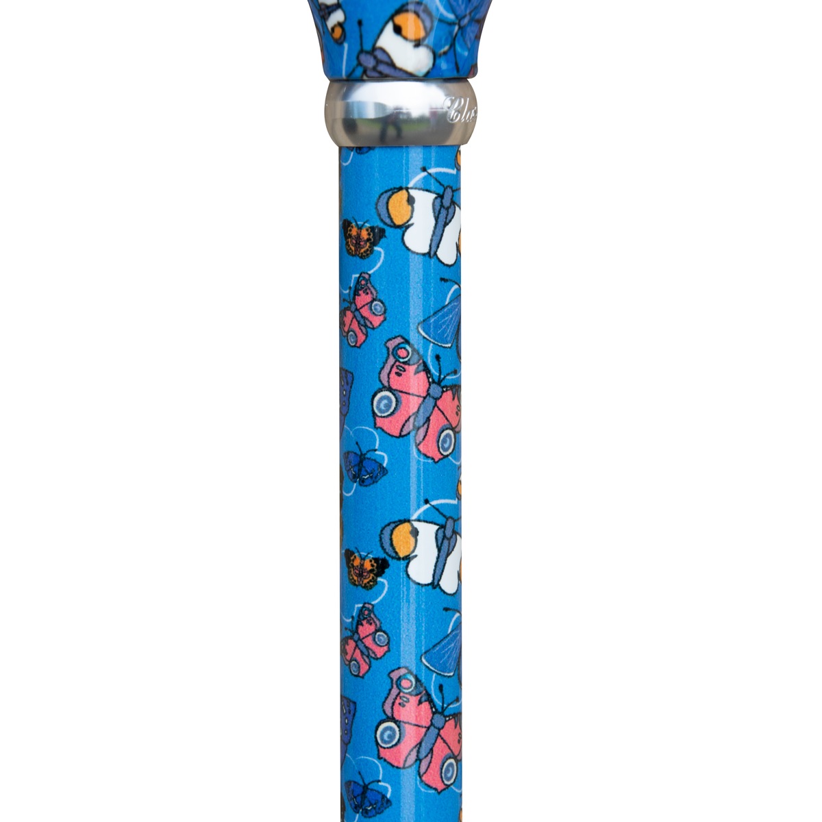 Butterflies Animal Friends Derby Adjustable Walking Stick